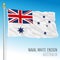 Australia White Ensign flag, naval banner, Australia, oceanian country
