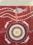 Australian aboriginal art mural