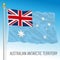 Australian Antarctic Territory flag, antarctic territory, Australia