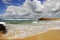 Australian Beach With Clouds