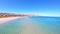 Australian beach and coastline, taken at Sellicks Beach, South Australia.