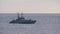 Australian Border Force Navy Ship patrolling Christmas Island