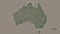 Australian Capital Territory location. Australia. Satellite map