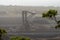 An Australian Coal Loading Terminal On A Smoke Polluted Day