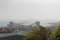 An Australian Coal Loading Terminal On A Smoke Polluted Day