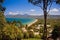 Australian coastline with golden beaches