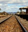 Australian Country Railroad and station