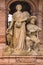 Australian couple at base of Doulton Fountain, Glasgow Scotland