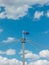 Australian flag atop Westgate Bridge, Melbourne.