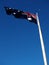 Australian Flag with moon