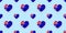 Australian flag vector background. Australia national flag seamless pattern. Vector stickers. Love hearts symbols. language course