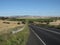 Australian highway freeway road with wineries landscape