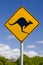 Australian Kangaroo sign