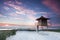 Australian lifeguard hut (gold coast,australia)