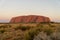 the Australian outback is the landmark of Australia, the ayers rock called Uluru