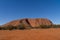 the Australian outback is the landmark of Australia, the ayers rock called Uluru