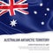 Australian state Australian Antarctic Territory flag.