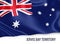 Australian state Jervis Bay Territory flag.