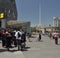 Australian students celebrate their graduation and walk the streets of Melbourne in ceremonial attire