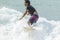 Australian Surfer riding a wave in Sydney