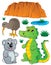 Australian wildlife fauna set 3