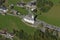 Austria: Airshot from BarholomÃ¤us-Church in Schruns at Montafon