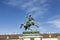 Austria, Archduke Karl memorial on Heldenplatz in the Hofburg