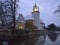 Austria, Castle Ebreichsdorf by night