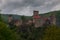 Austria. Castle Riegersburg in the Rain