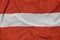 Austria flag printed on a polyester nylon sportswear mesh fabric