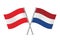 Austria and Netherlands crossed flags.
