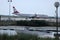 Austrian Airlines plane taxiing on Venice Marco Polo Airport, VCE