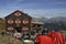 Austrian Alps: Mountain restaurant Hochfirst Montafon