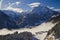 Austrian Alps Panoramic View of the Zillertal Valley