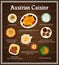 Austrian cuisine menu template meals of Austria