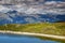 Austrian First World War graves on lake shore Carnic Alps Tyrol