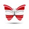 Austrian flag butterfly