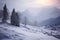 Austrias winter landscape showcases the majestic beauty of the Alps