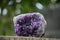 Authentic amethyst Derived from the gemstone mine It is the same lump, dark purple, beautiful, rare