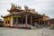 Authentic Chinese temple, Nan Tian Gong temple in Pulau Ketam village island, Malaysia