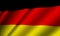 Authentic colorful Germany flag