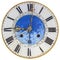 Authentic eighteenth century clock face with painted decoration