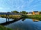 Authentic Japanese District Higashi Chaya with Houses on river, Kanazawa, Ishikawa, Japan