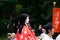 Authentic Kimono costume at Jidai Matsuri parade, Japan.