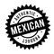 Authentic mexican product stamp