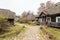 Authentic peasant farms and houses from all over Romania in Dimitrie Gusti National Village Museum, an open-air ethnographic