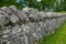 Authentic stone fence in the Jura Alps in Switzerland - 2