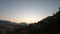 Authentic Sunrise Timelapse of the Mountains and Residential Houses of Alanya, Turkey