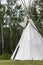 An authentic Tee Pee in the Forest