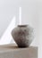 Authentic vases for modern interiors in a minimalist style, white colours